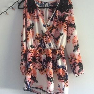 Floral Romper